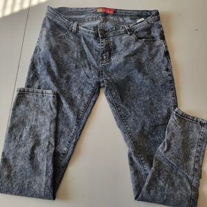 Vintage Black Acid Wash Apple Bottom Jeans!